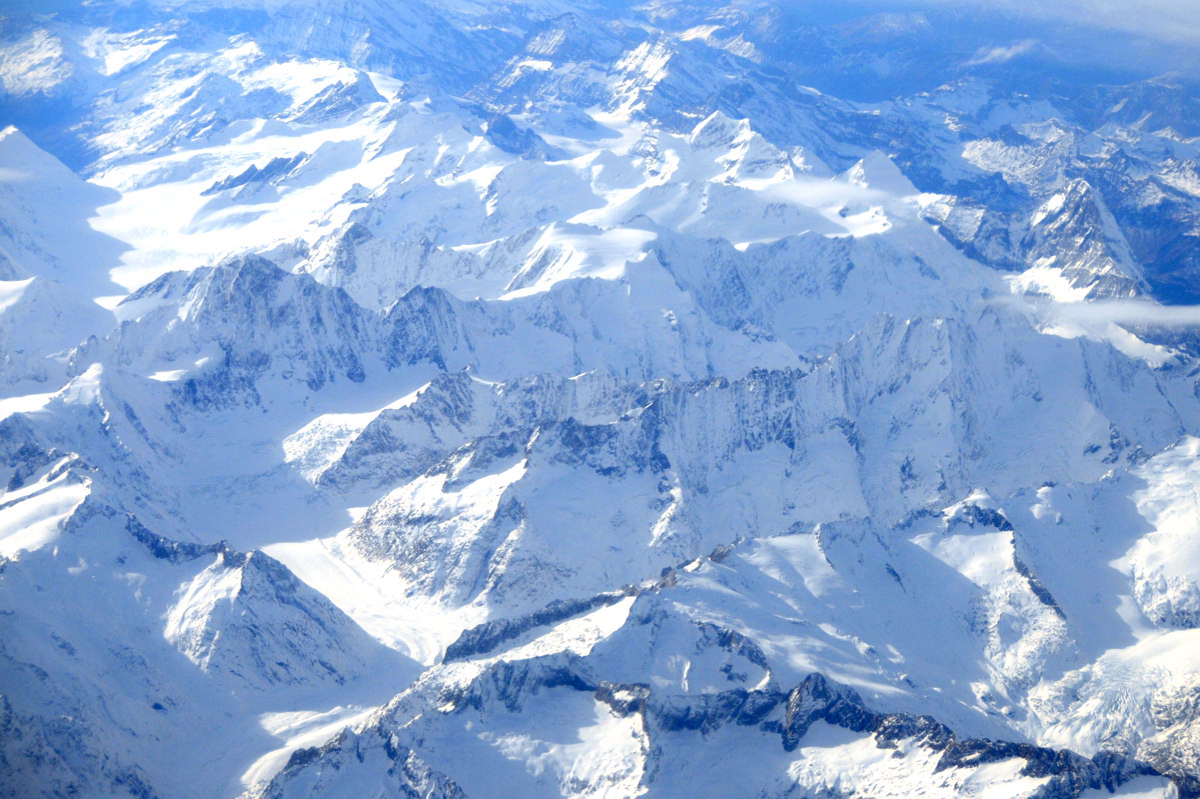 L'' Oberland bernese dall'' alto.